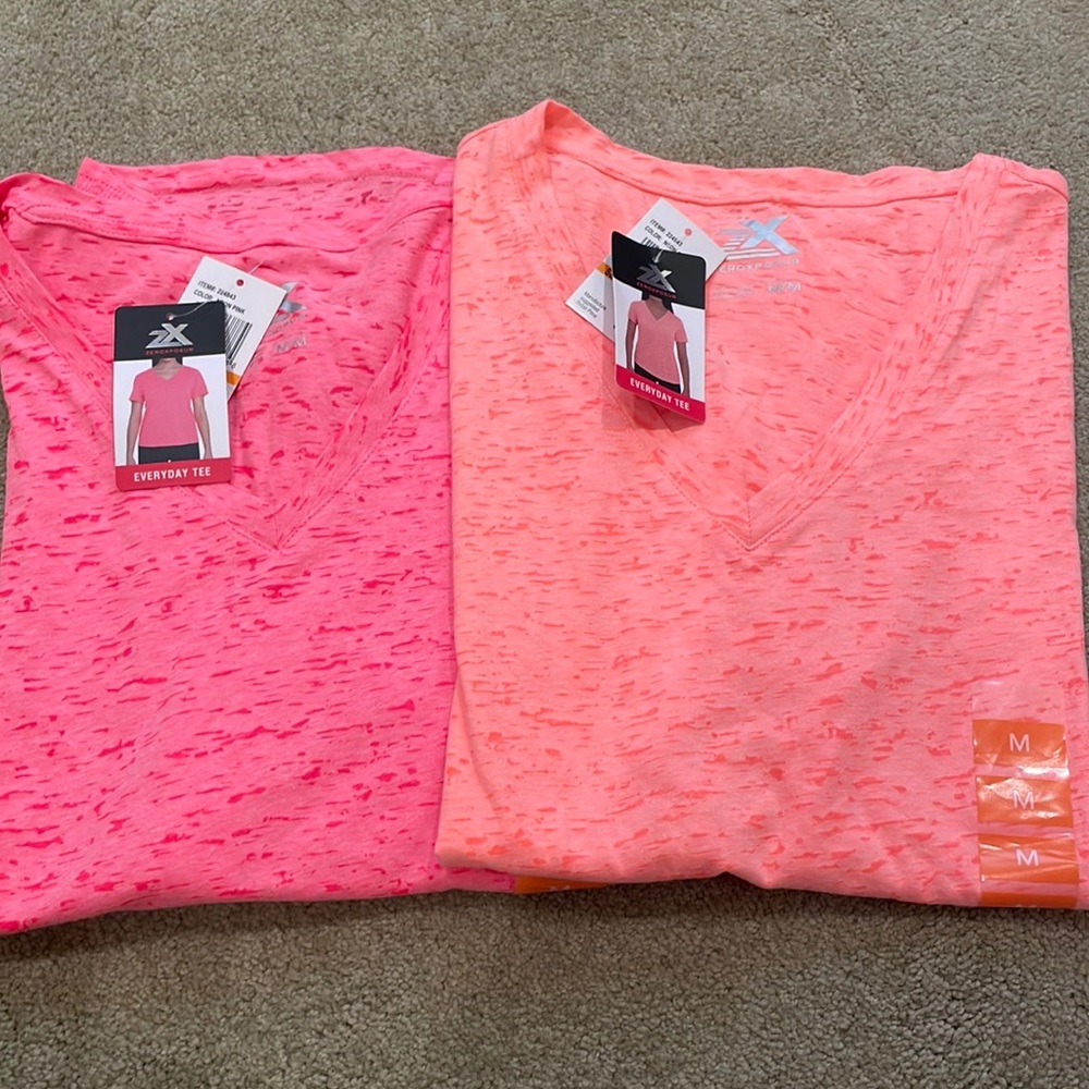 ZeroXposur everyday 2 pack v-neck SS T-shirts M